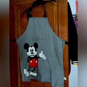 Mickey Mouse Apron with Polka Dot Design